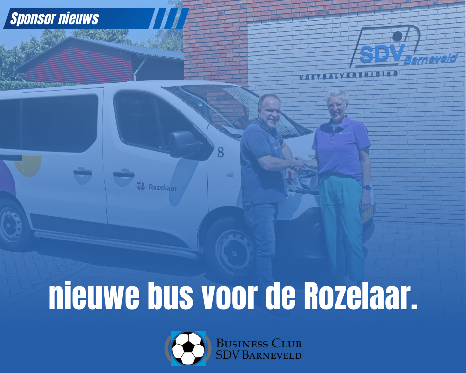 Autobedrijf Hoiting & van Doorn, levert nieuwe bus aan de Rozelaar
