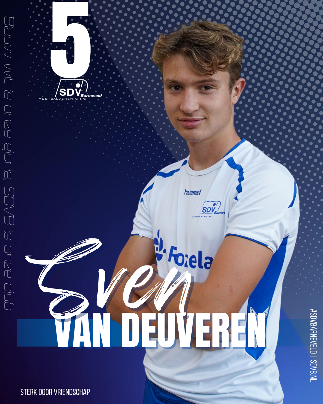 SDVB selectie 2025 - 2026 profiel sven van deuveren