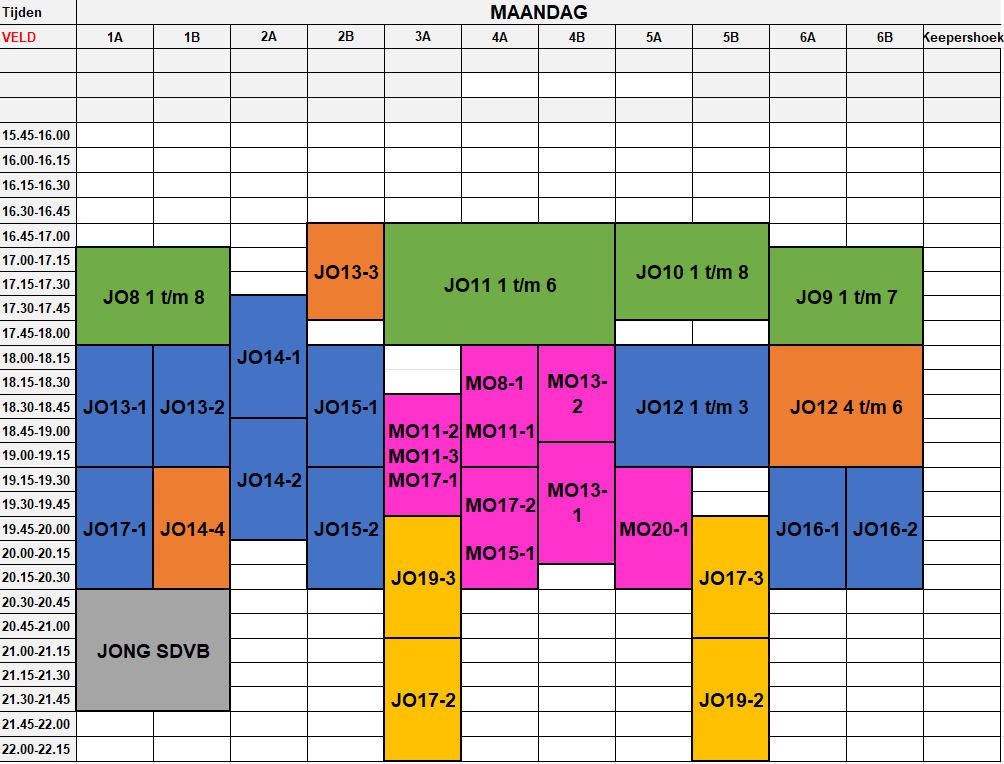 training maandag versie v10