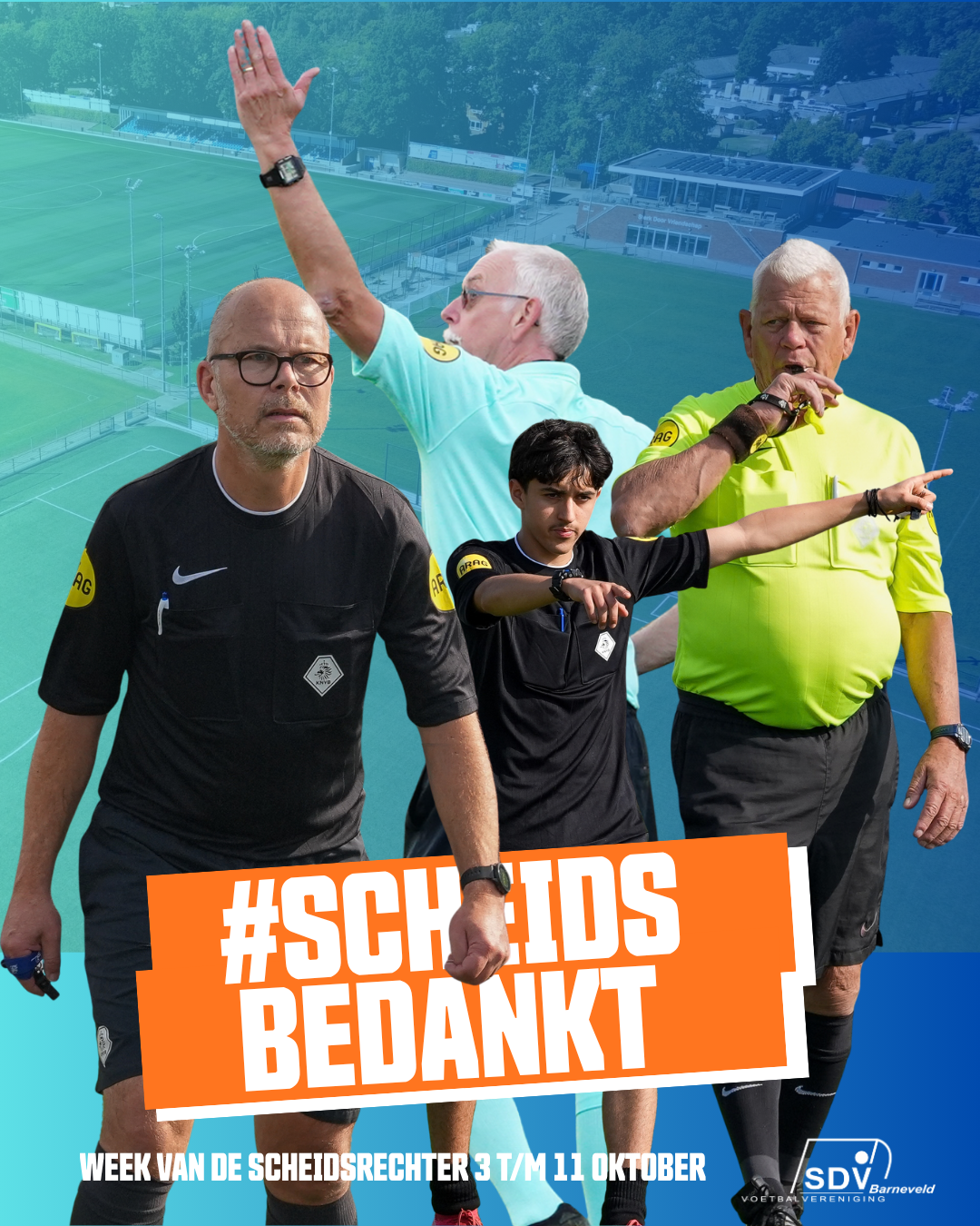#scheidsbedankt