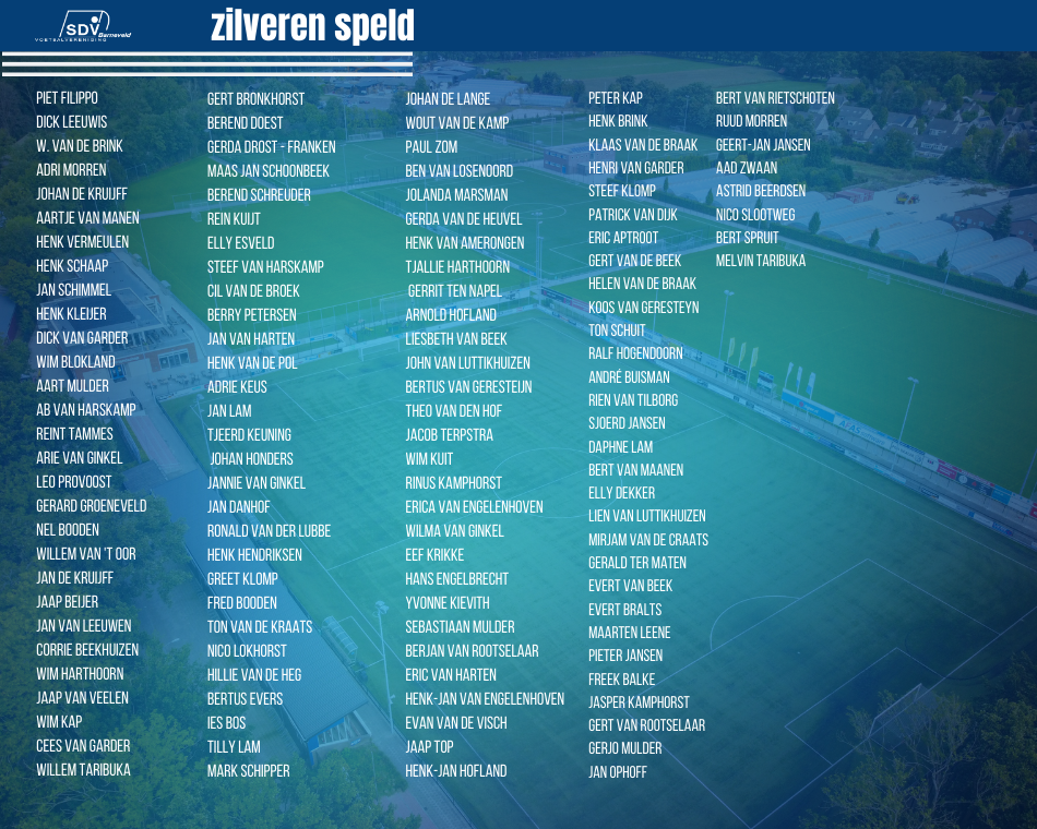 Zilveren speld update 261125