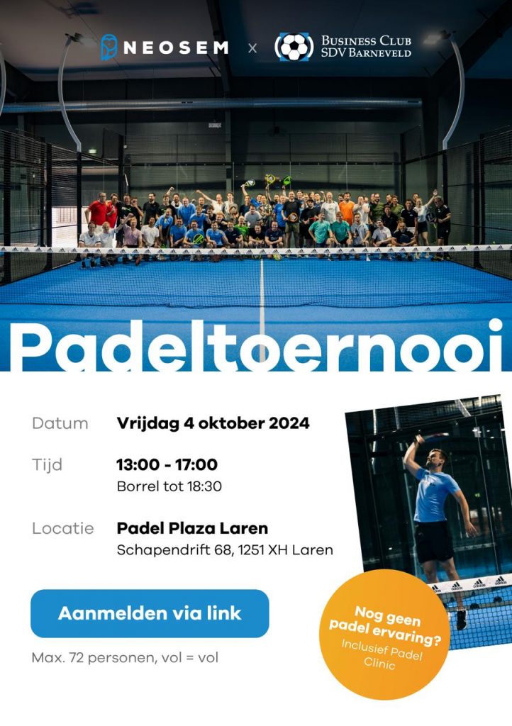 BC Padeltoernooi 2024.