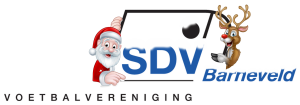 SDVB kerst logo met santa en rendier