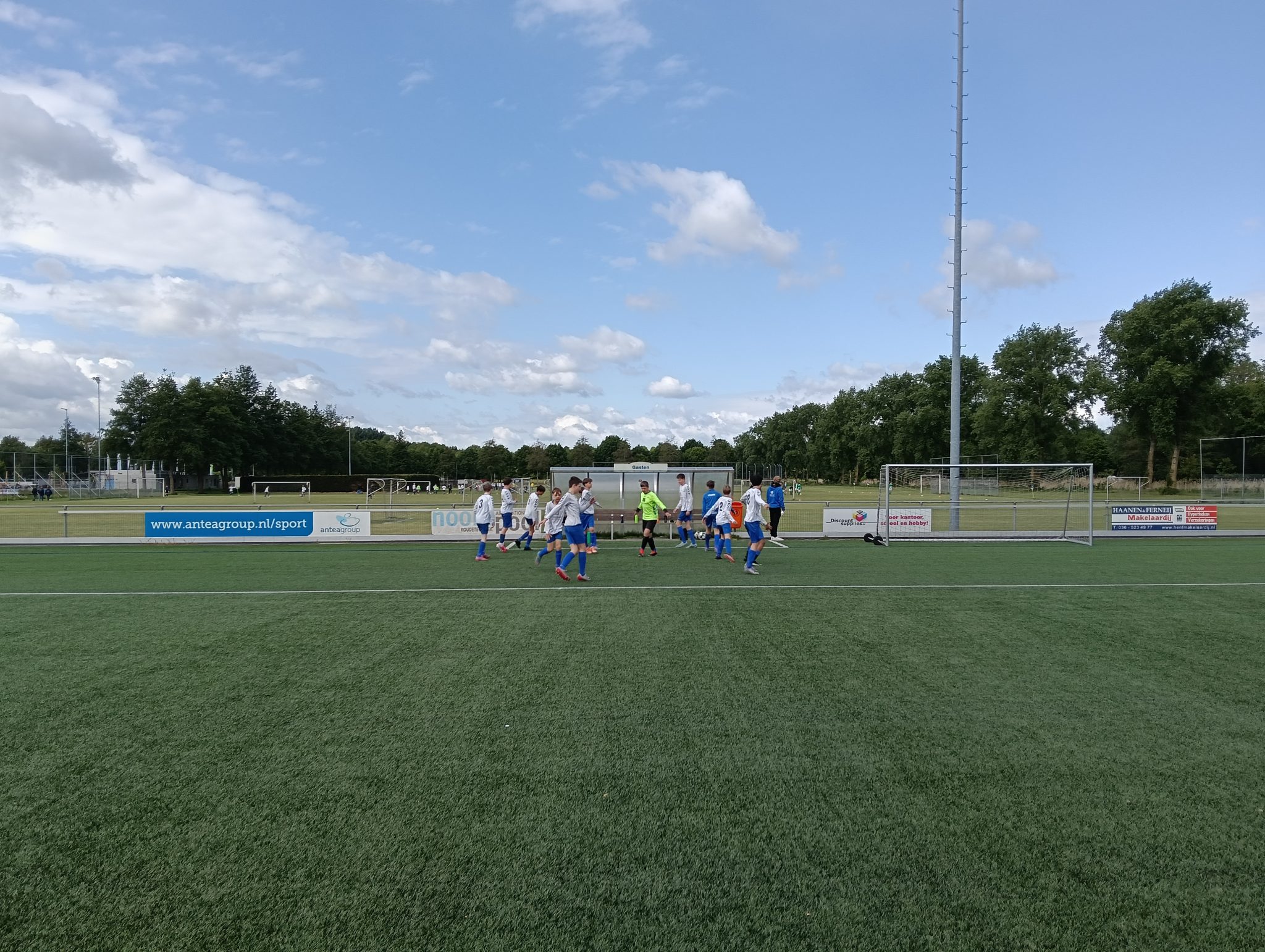 Mijn wedstrijdverslag, JO14-4 walst over Zeewolde heen! 2