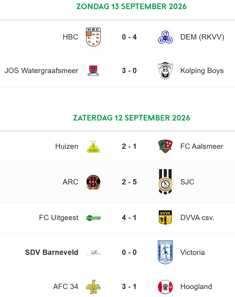 Nabeschouwing 12.09.26 SDV Barneveld - Victoria 8