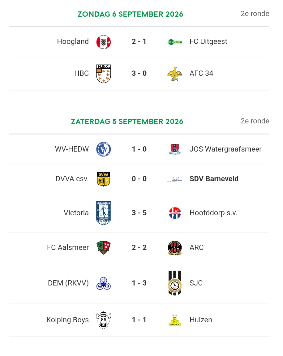Nabeschouwing csv DVVA - SDV Barneveld 2