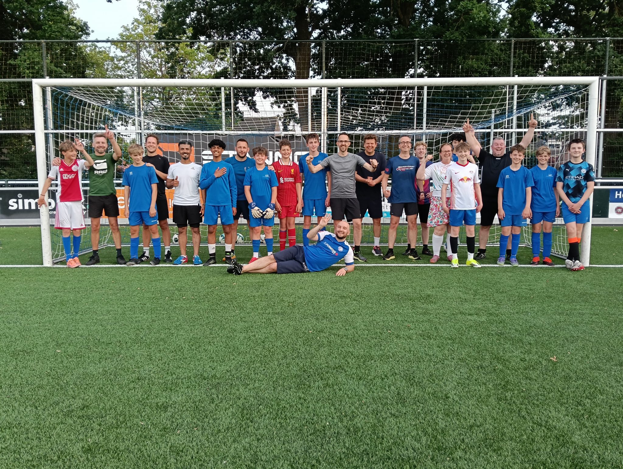 Ouders winnen van JO14-4!