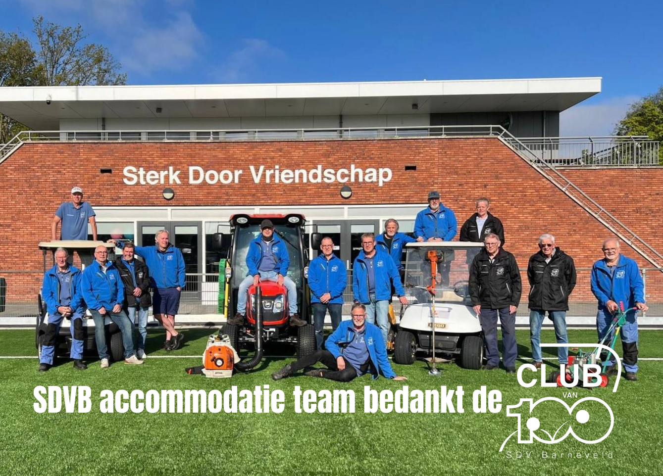 SDV Barneveld accommodatie in het nieuw