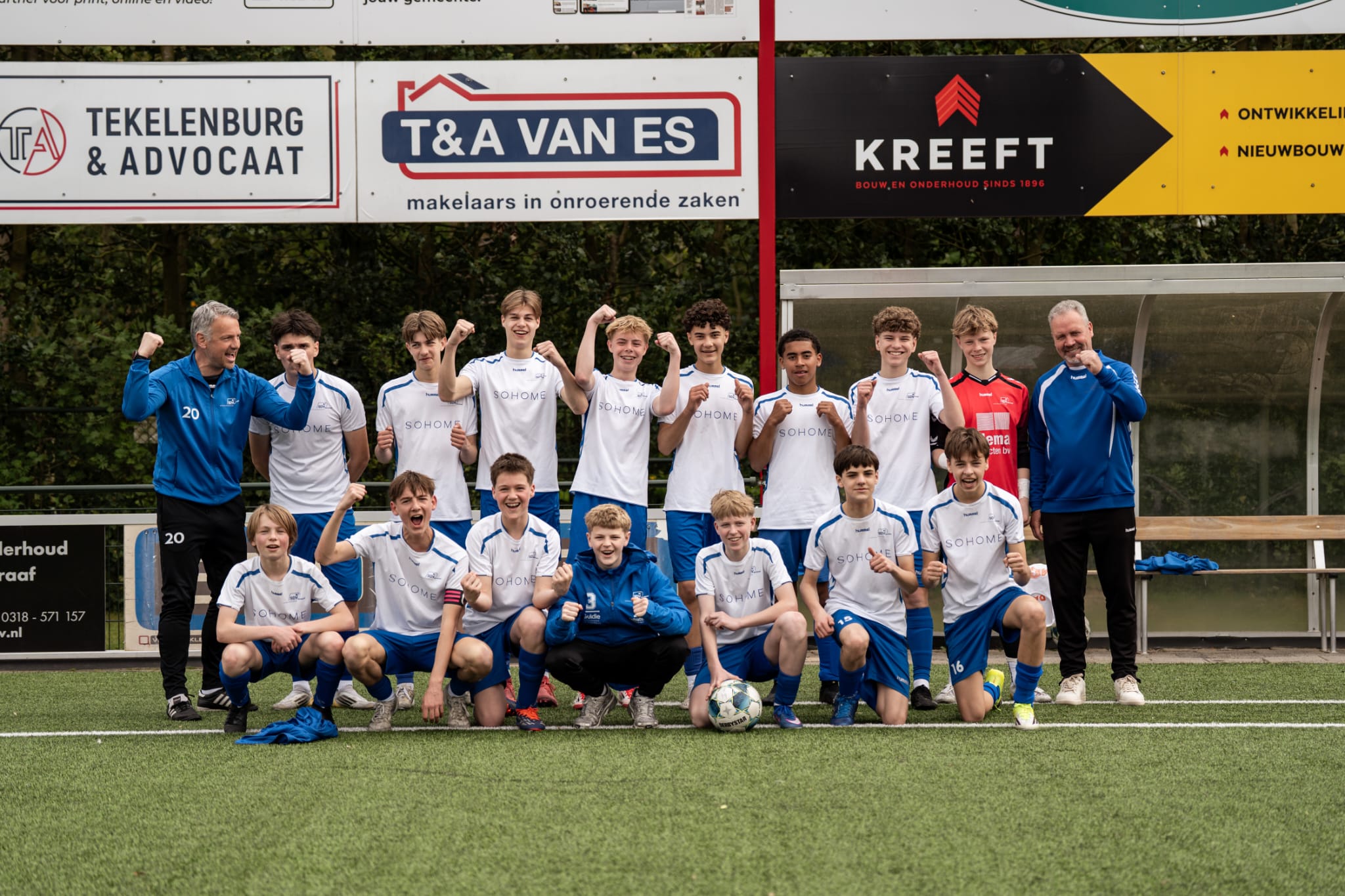 Teamverslag JO15-1 doet goede zaken.