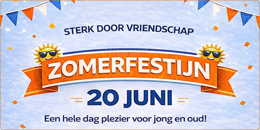 vrijwilligers gezocht voor SDV Zomerfestijn