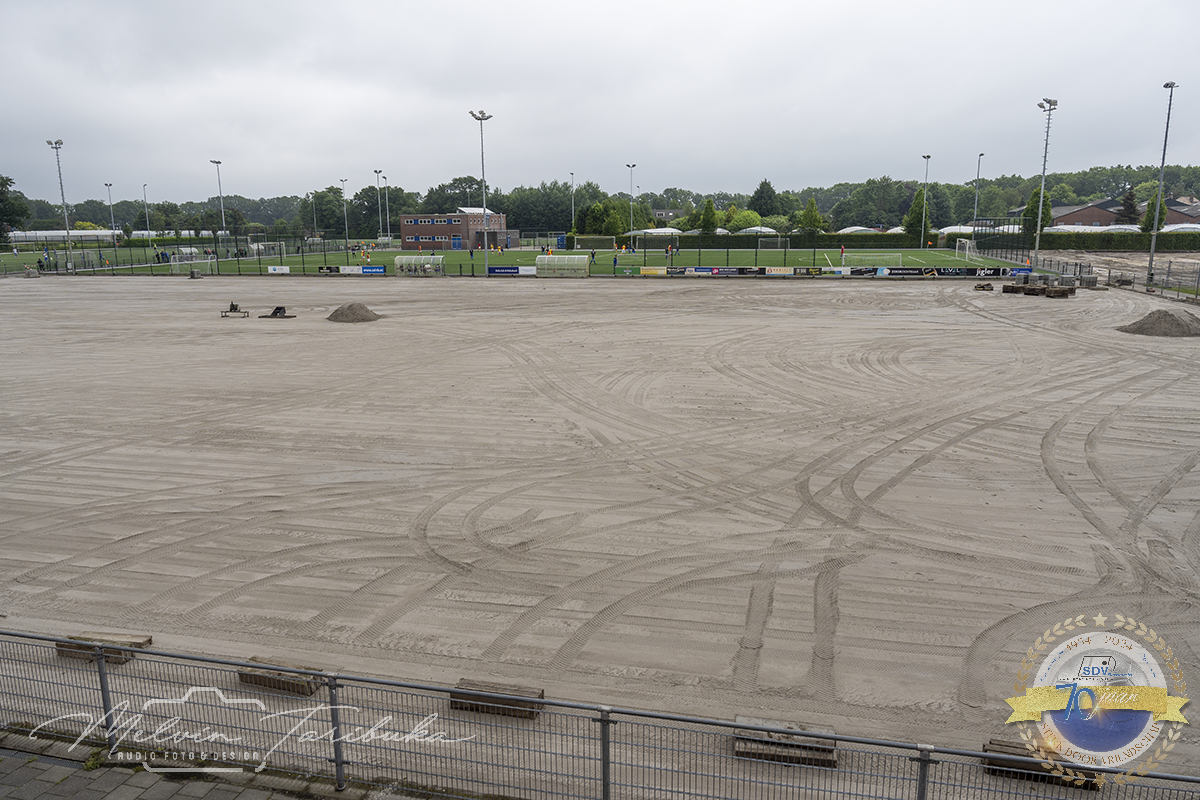 Wat een weer…..een update rond de velden aanleg. 5