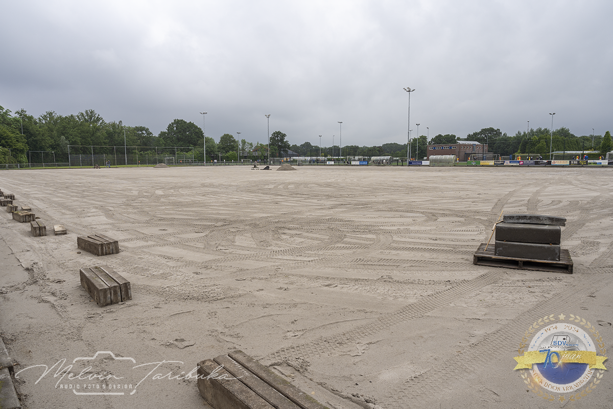 Wat een weer…..een update rond de velden aanleg. 6