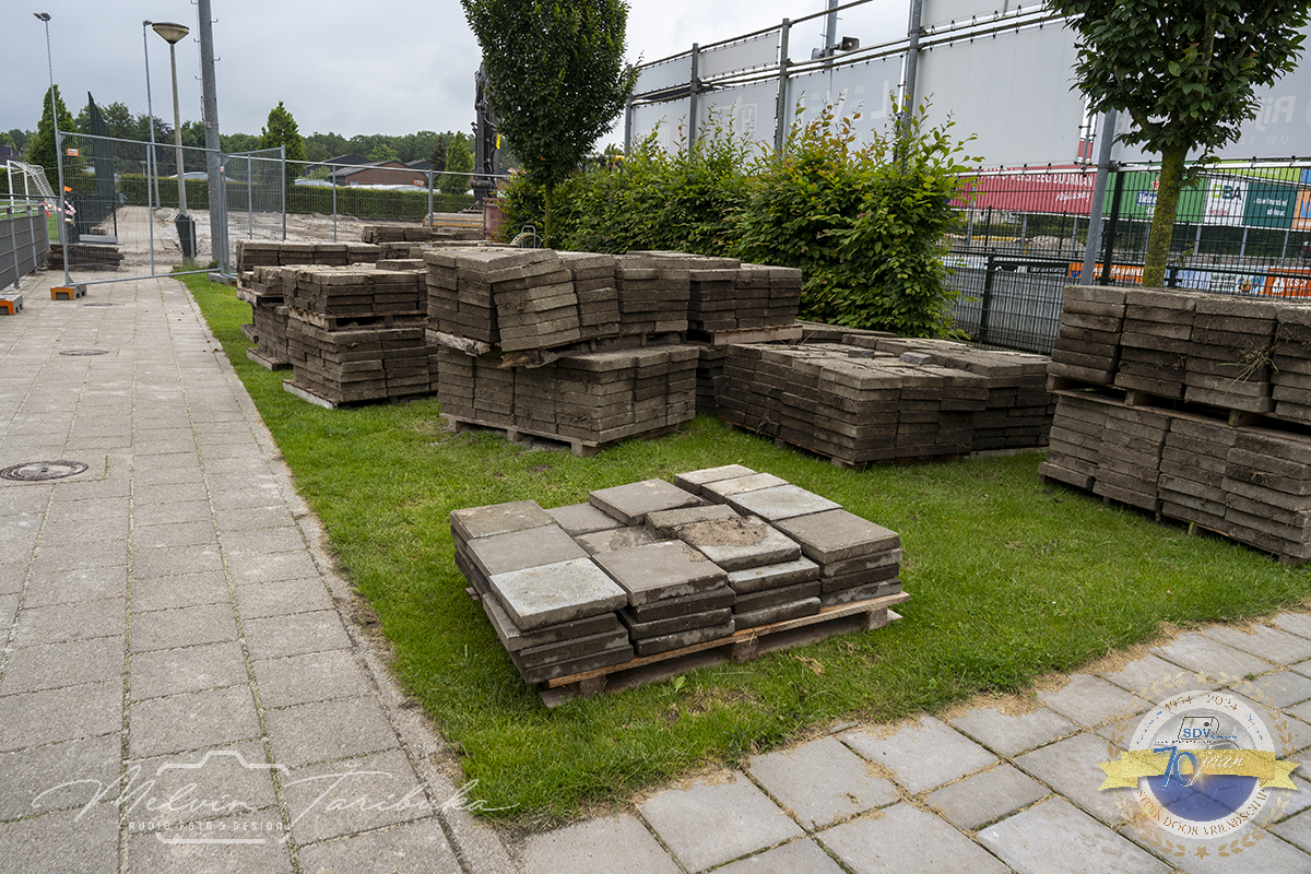 Wat een weer…..een update rond de velden aanleg. 7